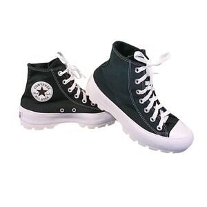 Women's Size 7 Converse Chuck Taylor All Star Lugged High Top Platform Shoes